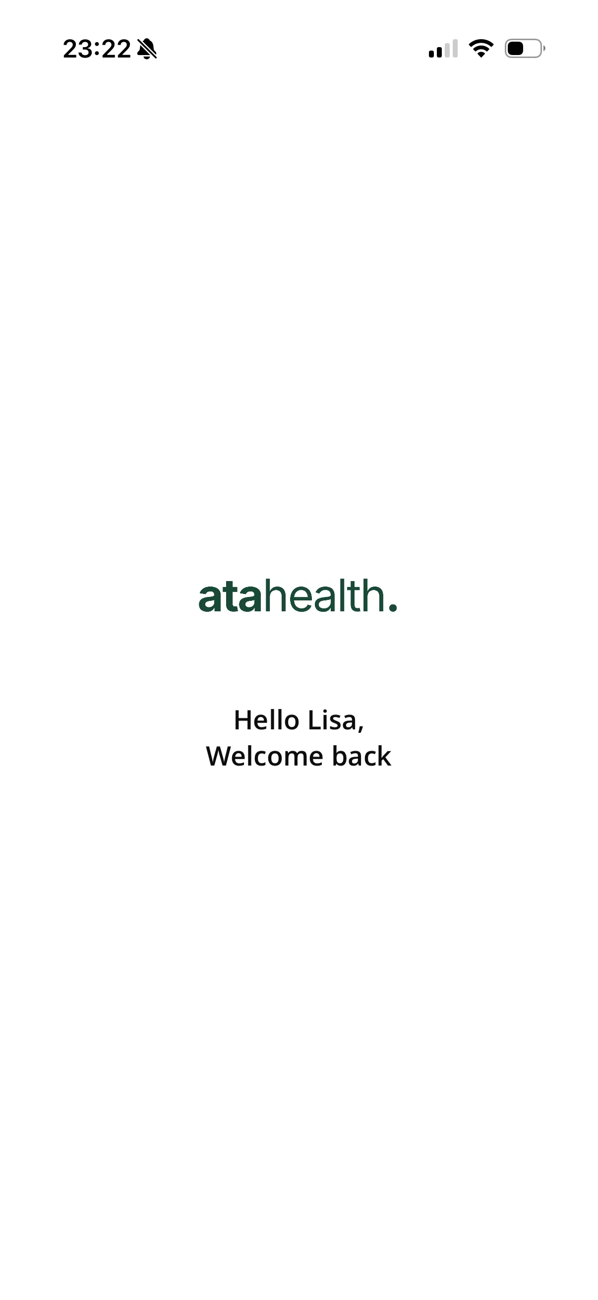 Everfit app welcome screen